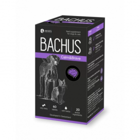 BACHUS CALM&BRAVE -  за справяне със стреса 60 таблетки